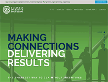Tablet Screenshot of businessincentivesolutions.com